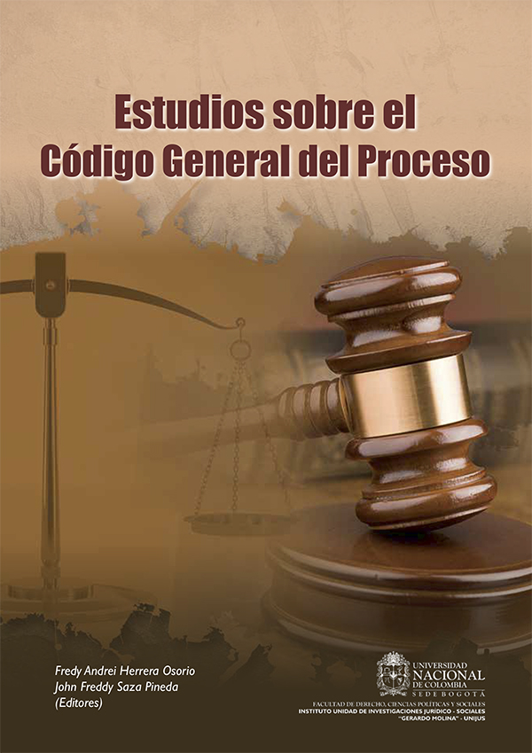 Estudios sobre el Código General del Proceso. Volumen I