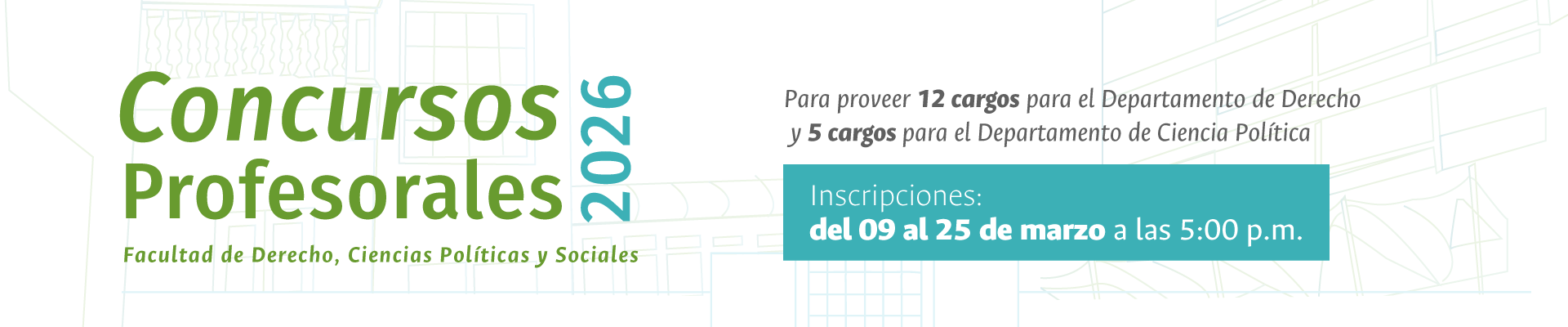Concurso Profesoral 2026
