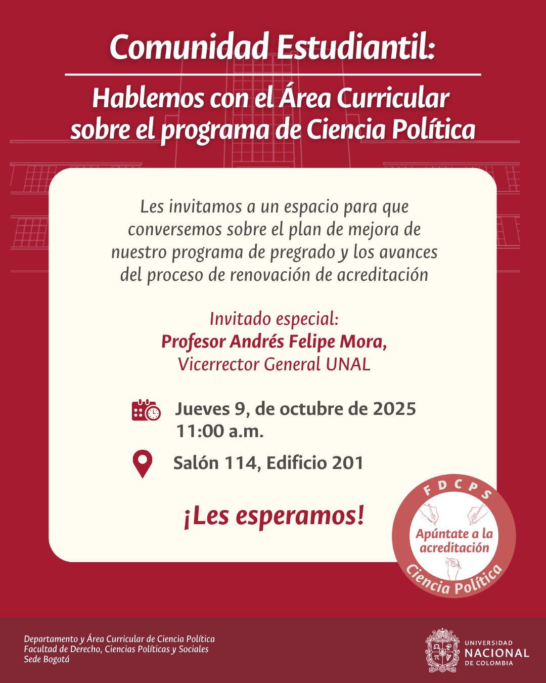 Comunicado No. 06 de 2025 - Permiso académico