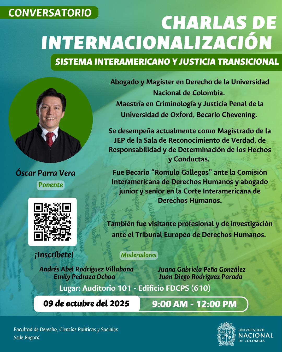 Primer conversatorio sobre Sistema Interamericano y Justicia Transicional