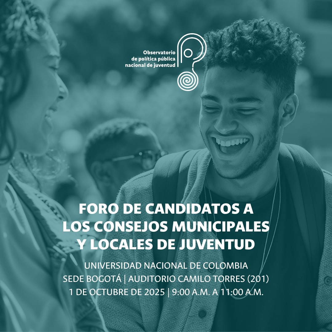 Foro “Hablemos de Juventud: Debate con las y los Candidatos a los Consejos Municipales y Locales de Juventud (CMLJ)