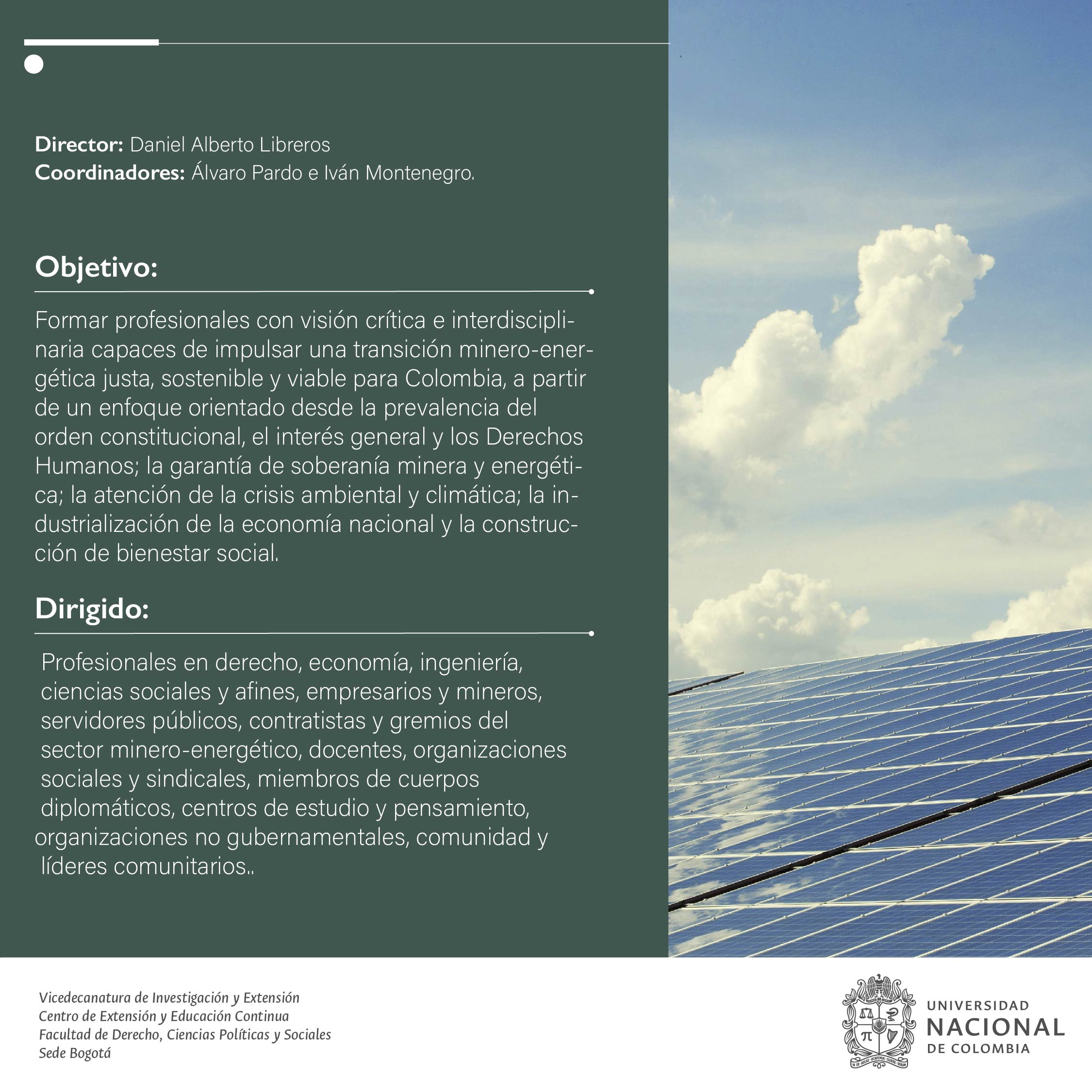 El Sector Minero Energético en Tiempos de Transición