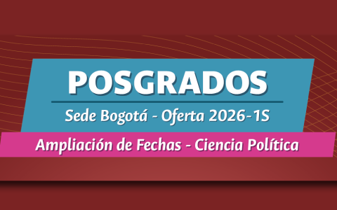 Oferta posgrados Ciencia Política