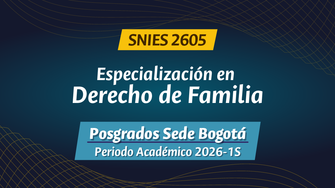 ESPECIALIZACIÓN EN DERECHO DE FAMILIA