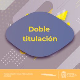 Doble titulación